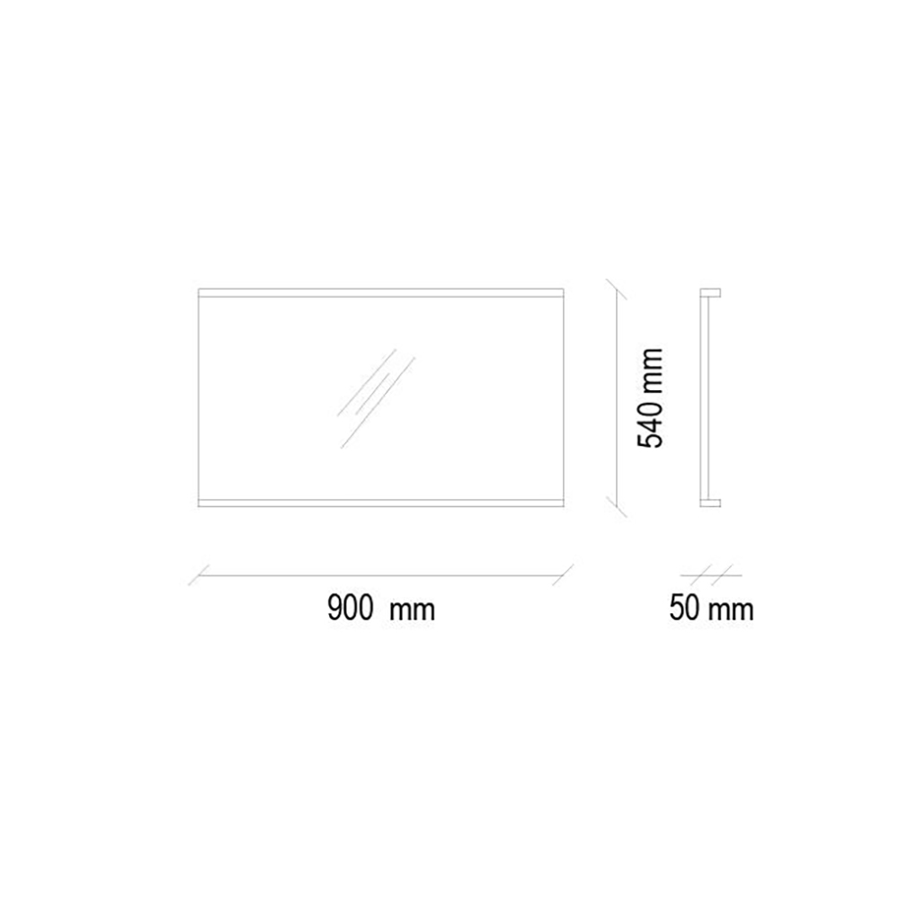 Зеркало Enza Home Mistral, размер 90х5х54 см55555000001160 Зеркало Enza Home Mistral, размер 90х5х54 см55555000001160