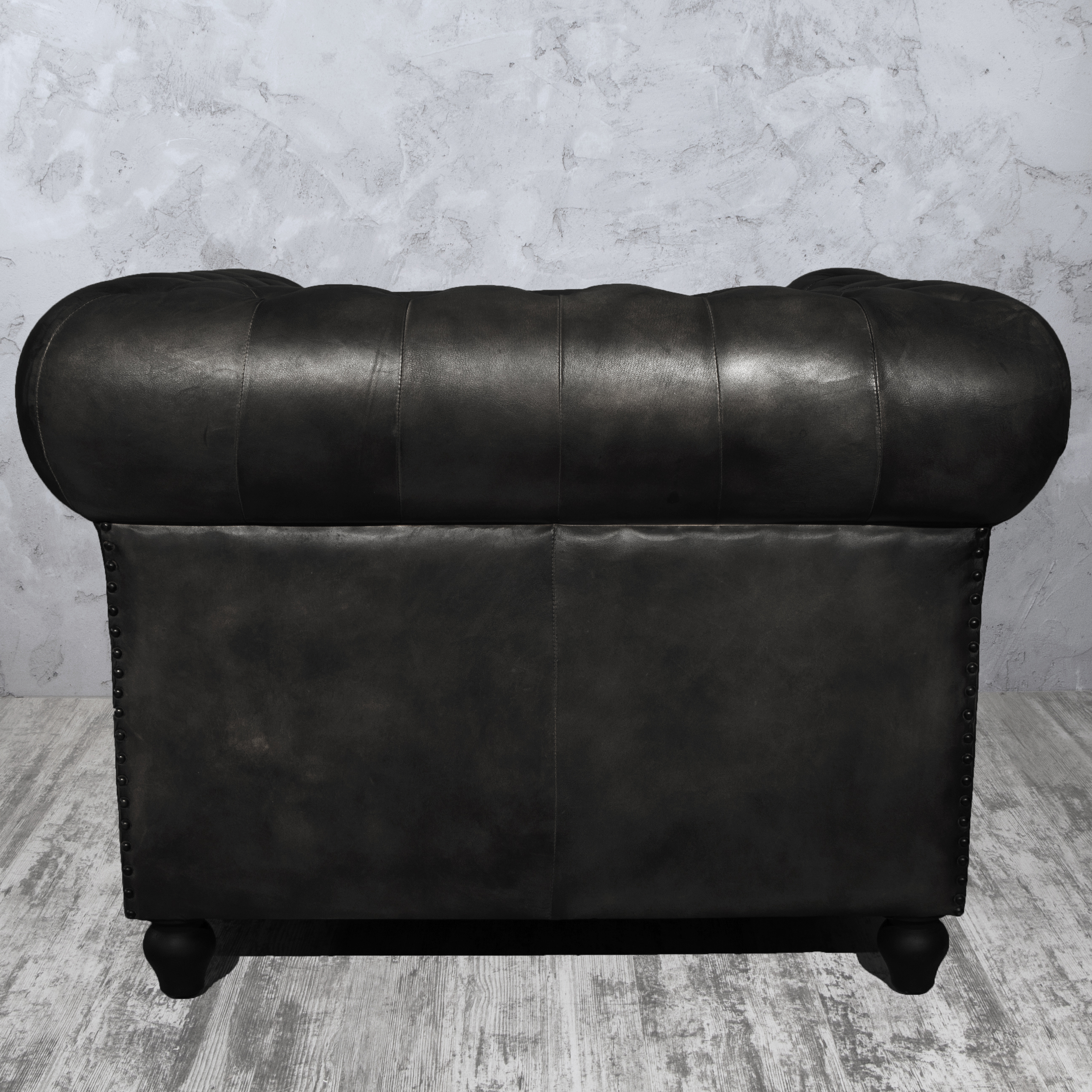 Кресло кожаное Gandy Chester, размер 110х90х75 см (KH01653)KH01653