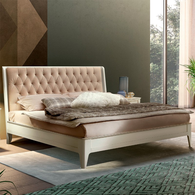 Кровать Giotto двуспальная 180x200 см, цвет: белый антик (157LET.02BA)157LET.02BA