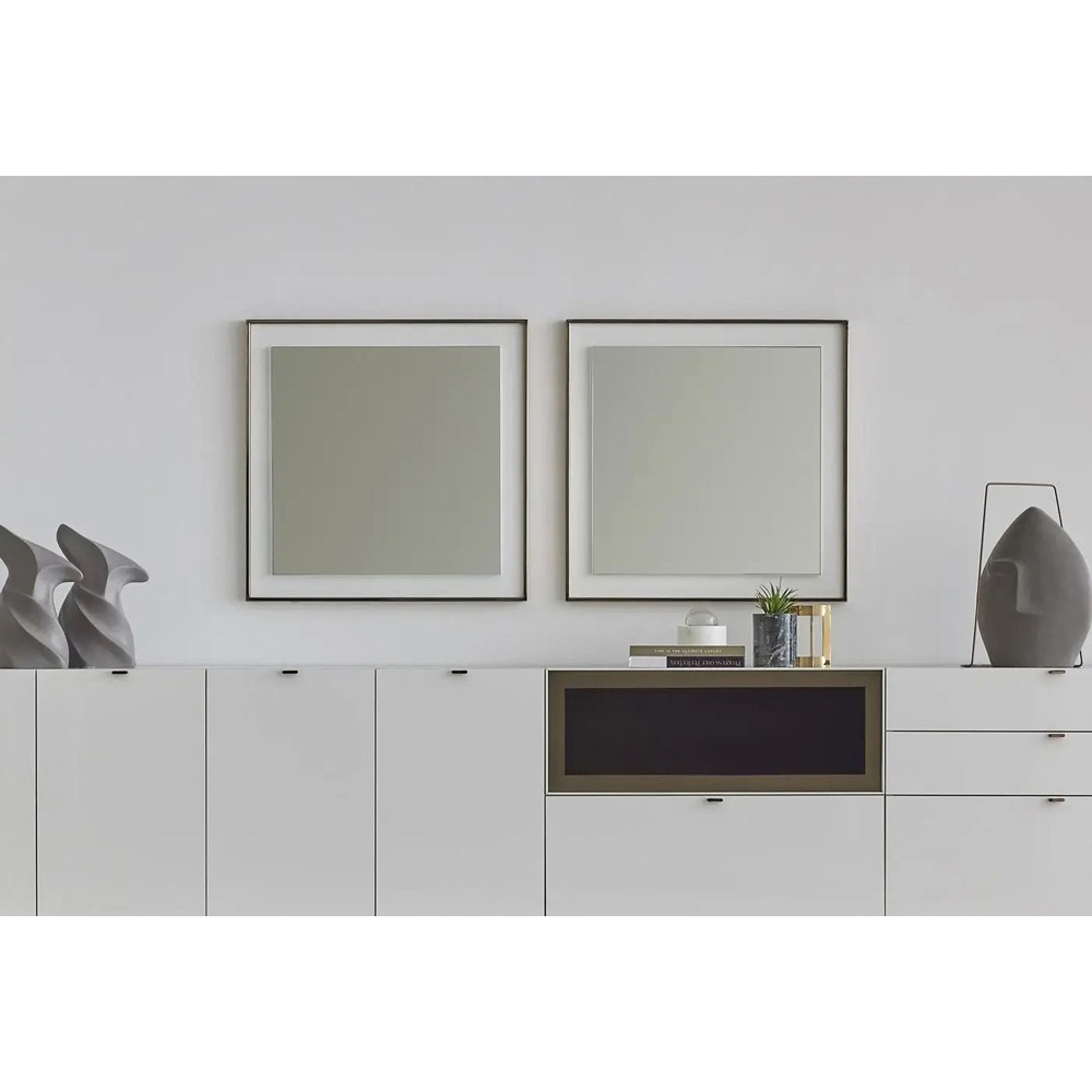 Зеркало белое Enza Home Legato, размер 70х70 см55555000001007 Зеркало белое Enza Home Legato, размер 70х70 см55555000001007