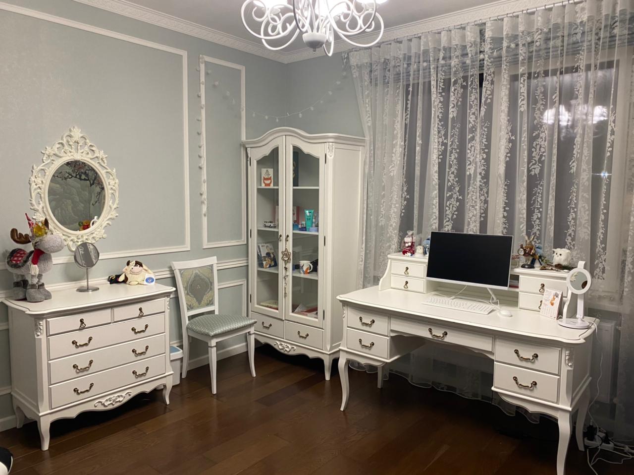 Комод Aletan Provence, 5 ящиков, цвет: слоновая кость, размер 95х50.5х83.5 см (B405)B405 Комод Aletan Provence, 5 ящиков, цвет: слоновая кость, размер 95х50.5х83.5 см (B405)B405
