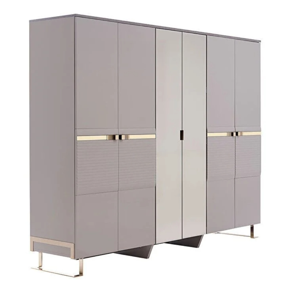 Шкаф платяной Bellona Veronica, 6-ти дверный, размер 279x60x219 см (VERN-34)VERN-34