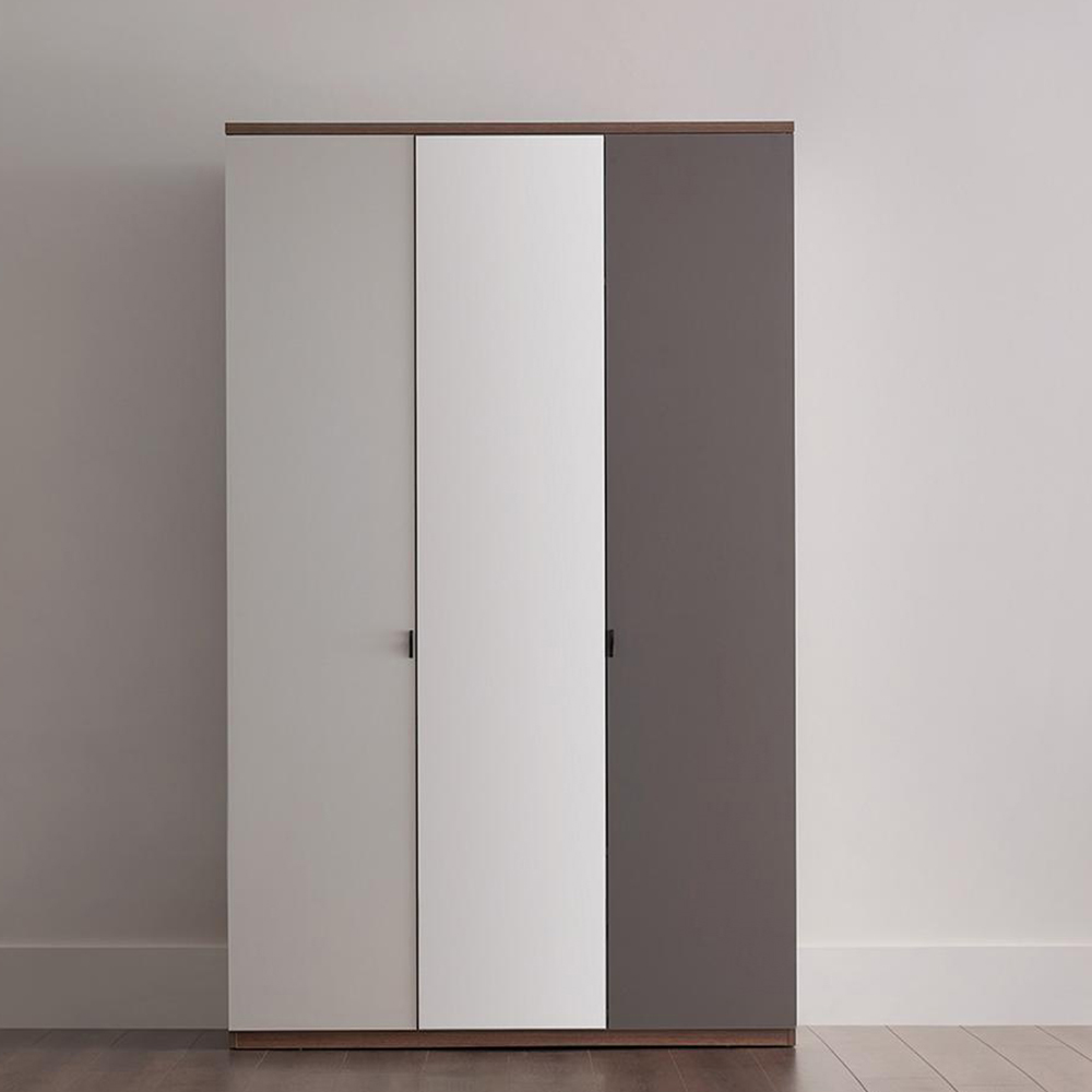 Шкаф платяной Enza Home Cordell, 3-дверный, размер 136х61х222 см07.143.0600.0000.0000.0000.