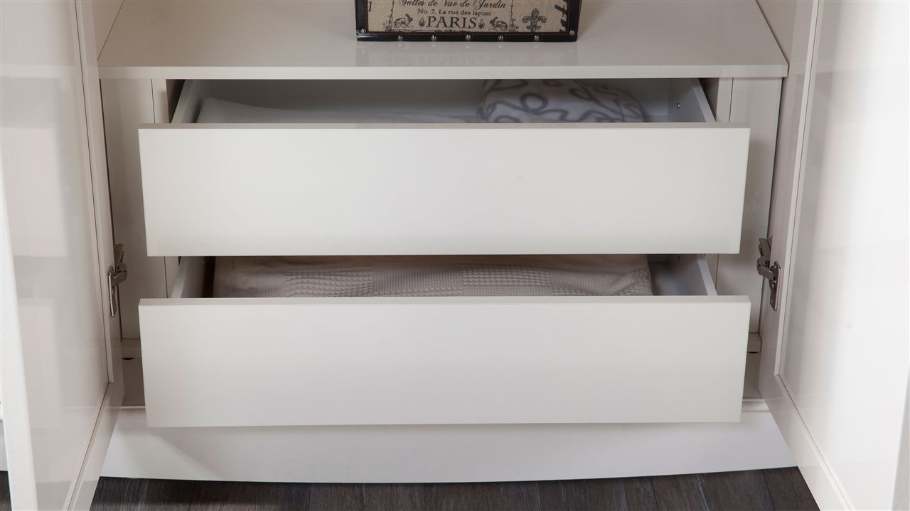 Шкаф платяной Bellona Karat, 6-ти дверный цвет: белый (KART-34)KART-34
