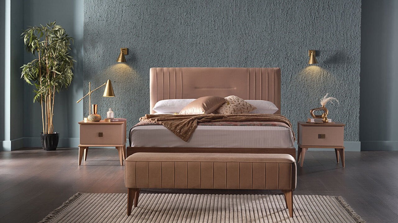 Кровать двуспальная Bellona Alvis, 180x200 см, (ALVIS-180/203118+ALVIS-26-180R)ALVIS-180/203118+ALVIS-26-180R Кровать двуспальная Bellona Alvis, 180x200 см, (ALVIS-180/203118+ALVIS-26-180R)ALVIS-180/203118+ALVIS-26-180R