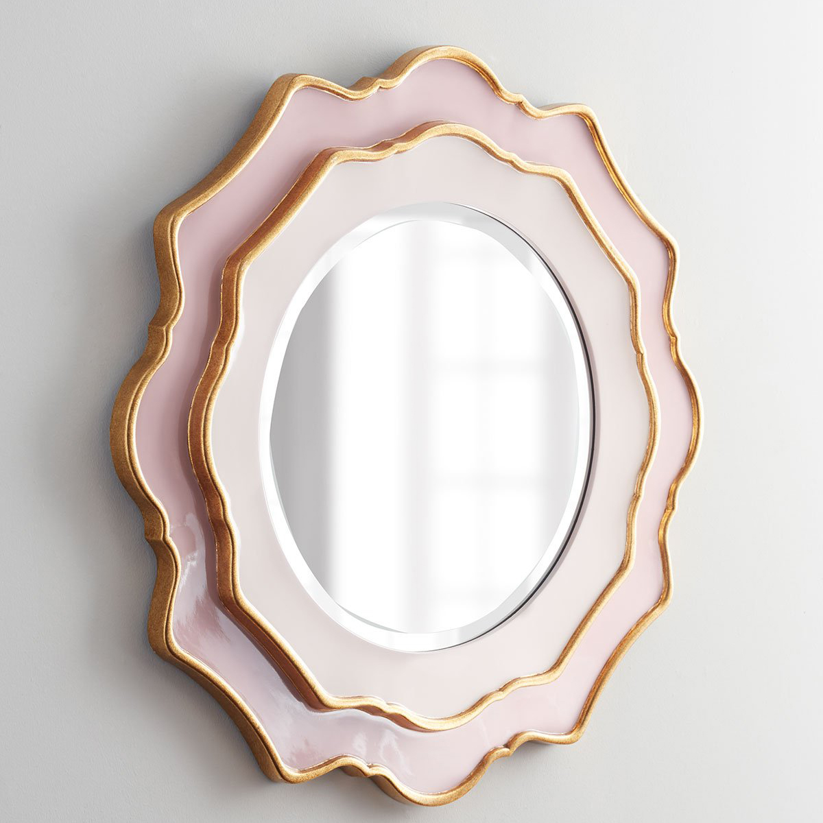 Зеркало в раме Louvrehome "Дороти" Pink, размер 79х79х3 (LH2282pink)LH2282pink