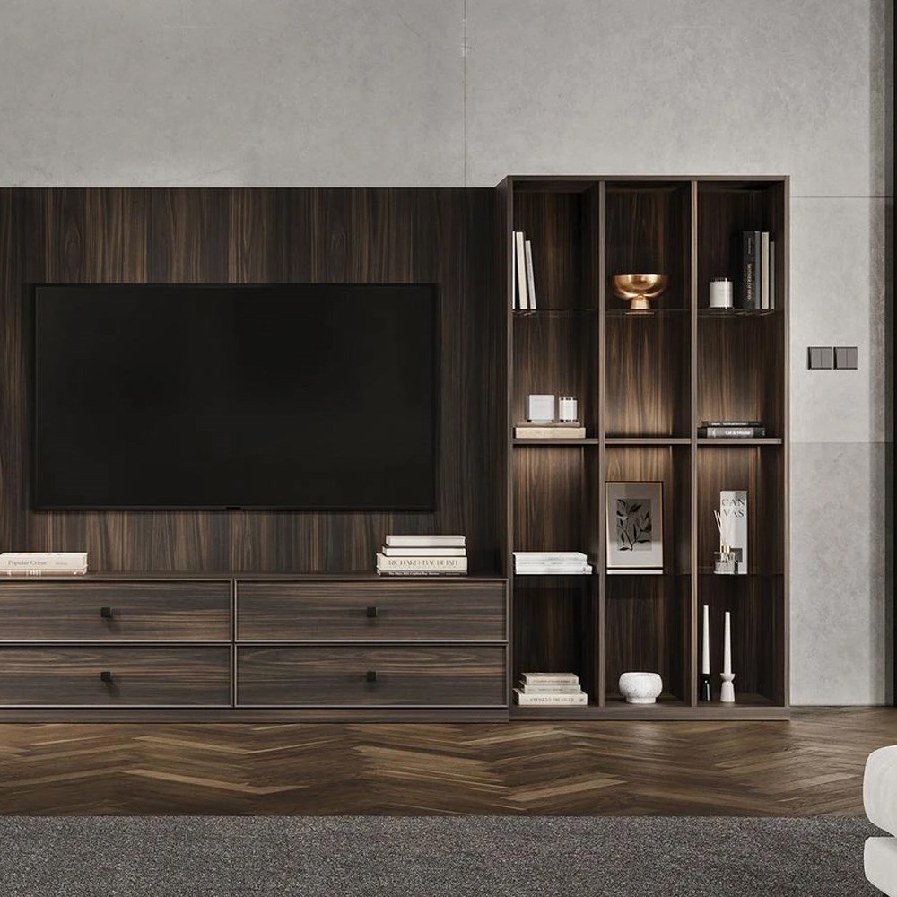 Шкаф книжный Enza Home Parma, размер 94х42х181 см55555000002846 Шкаф книжный Enza Home Parma, размер 94х42х181 см55555000002846
