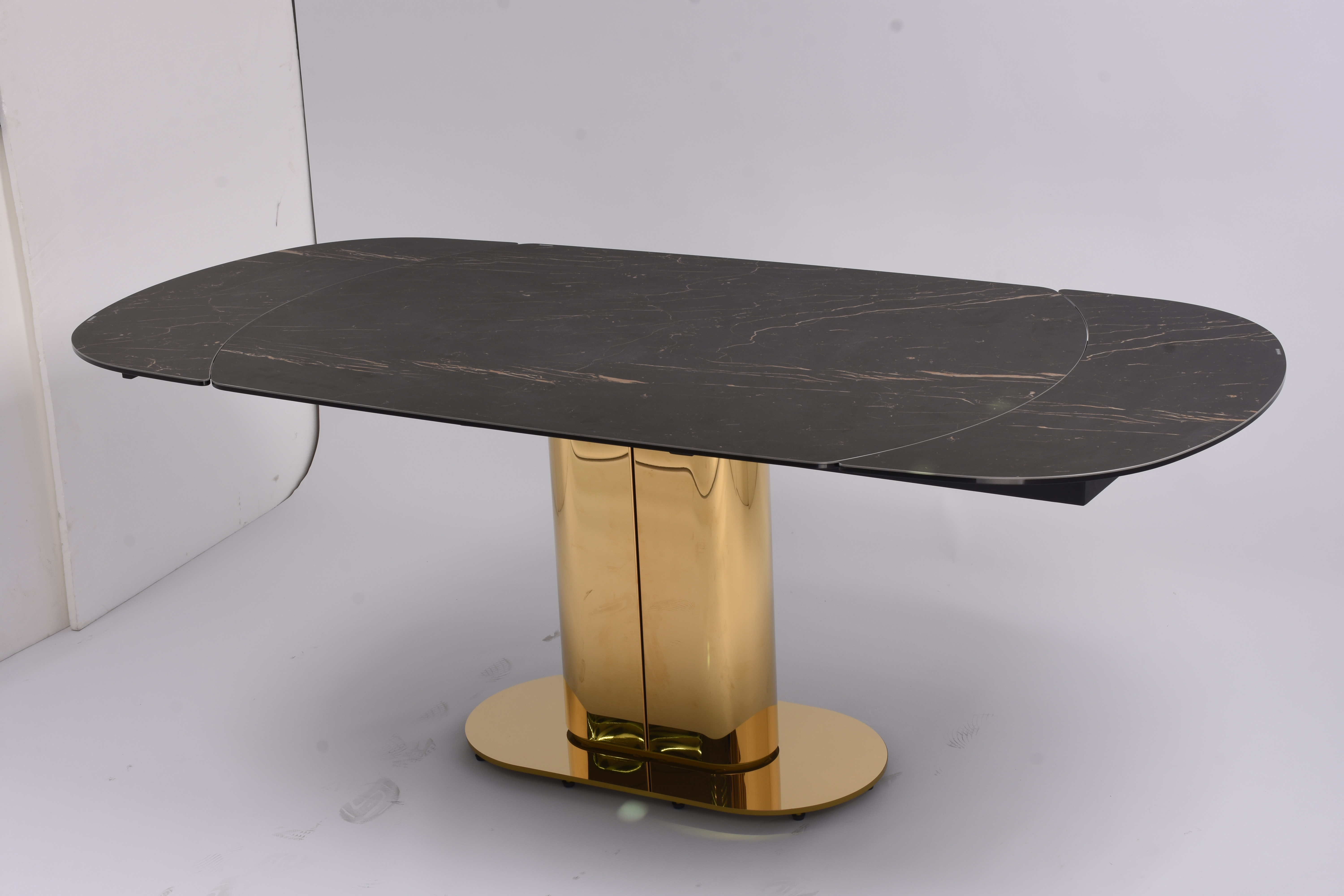 Стол обеденный раскладной IST-CASA Атриум-2 MC3035-140B, размер 140(30+30)х100х77 см, цвет: черная керамика (MC3035-140Bcasa)MC3035-140Bcasa Стол обеденный раскладной IST-CASA Атриум-2 MC3035-140B, размер 140(30+30)х100х77 см, цвет: черная керамика (MC3035-140Bcasa)MC3035-140Bcasa