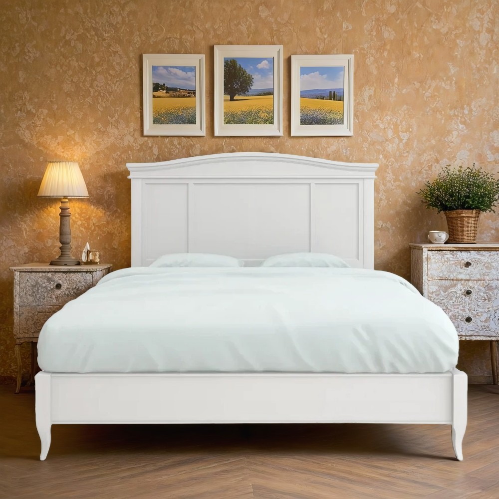 Кровать 140х200 Aletan Majessa, 154x209x124 см, цвет: белый (М204W)М204W Кровать 140х200 Aletan Majessa, 154x209x124 см, цвет: белый (М204W)М204W