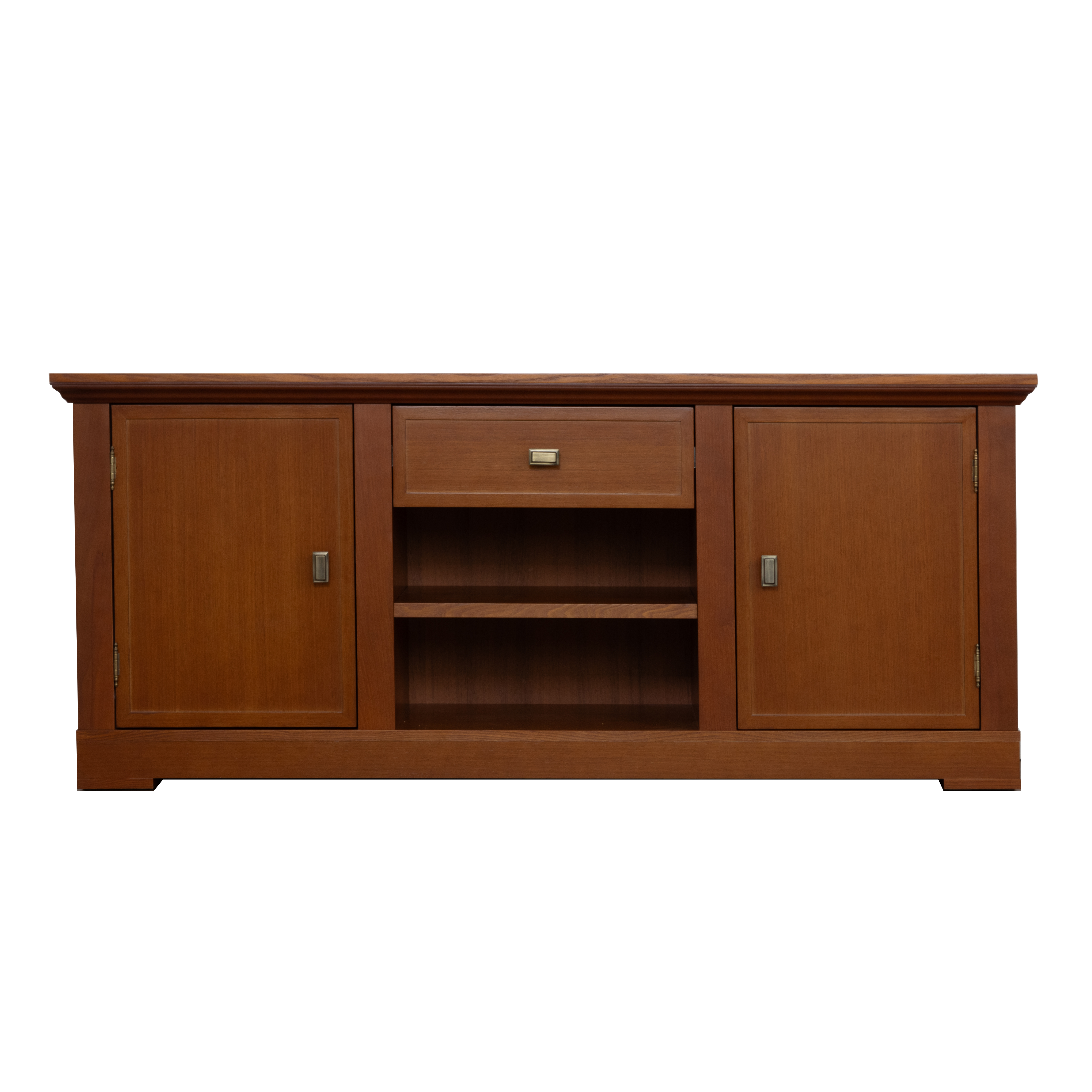 Тумба ТВ Валенсия, размер 156х40х64 см, цвет: черешня (M2006)M2006 Тумба ТВ Валенсия, размер 156х40х64 см, цвет: черешня (M2006)M2006