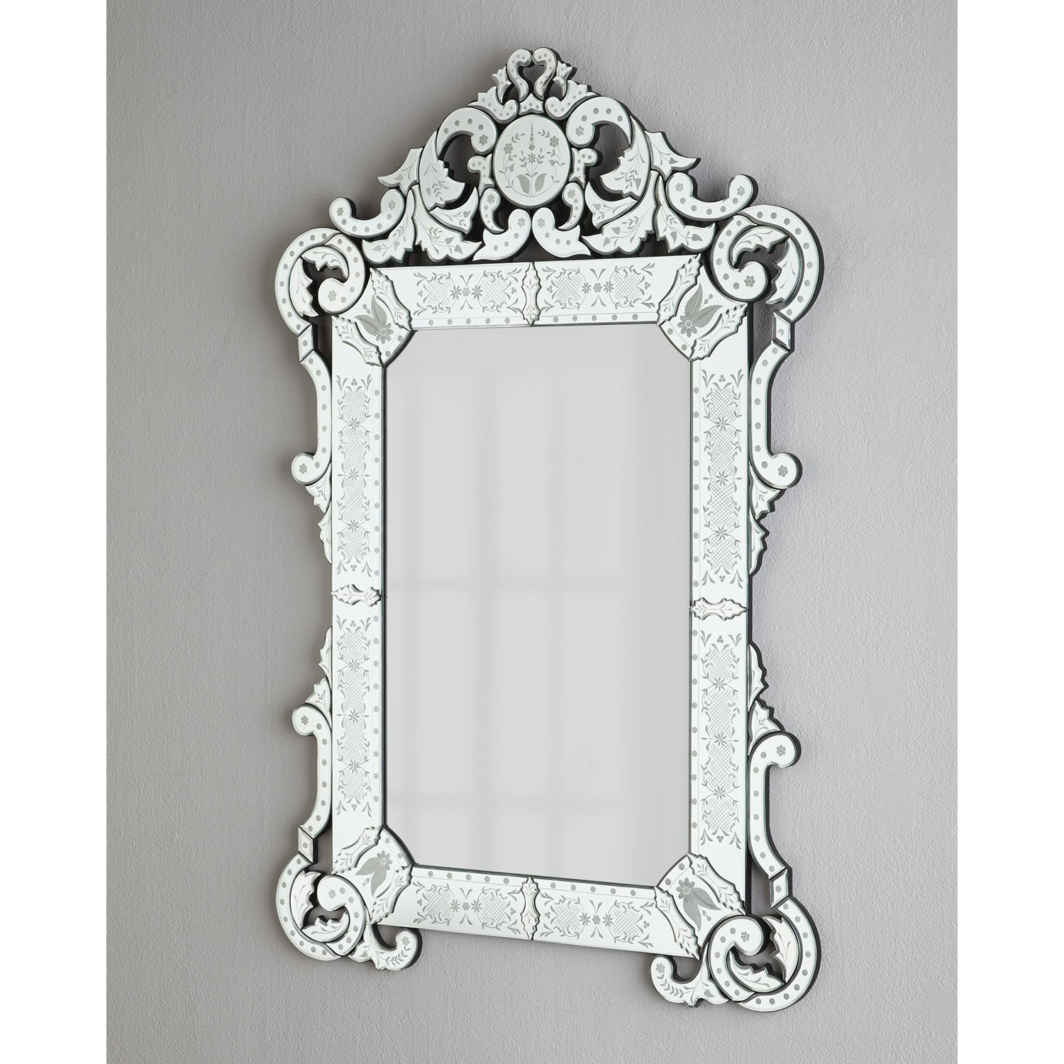 Венецианское зеркало "Марджери", размер 70х110х2 (LHVM17)LHVM17