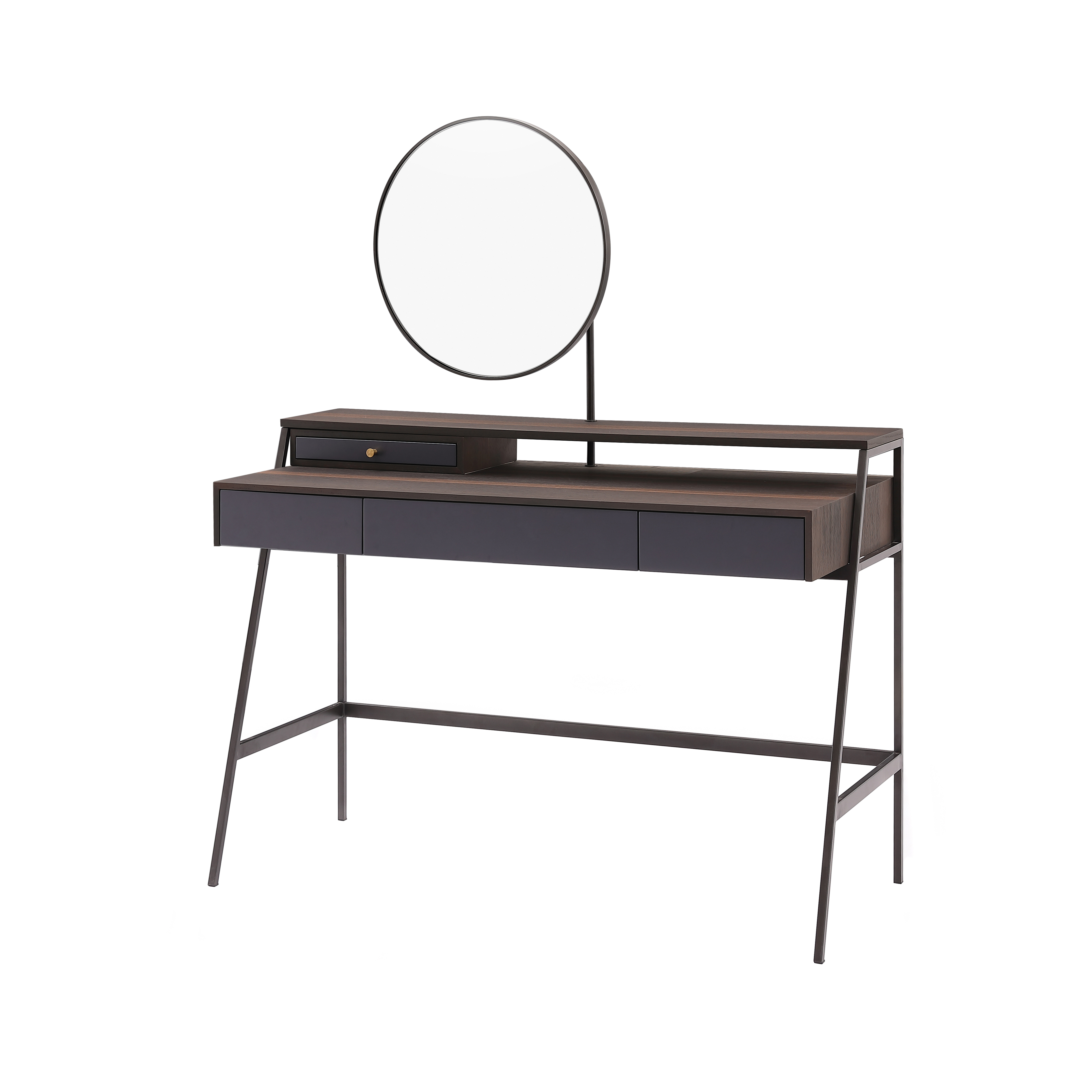 Стол туалетный с зеркалом APHome Alister BRG2112, размер 120x55x138 см, цвет: венге (0091490870)0091490870