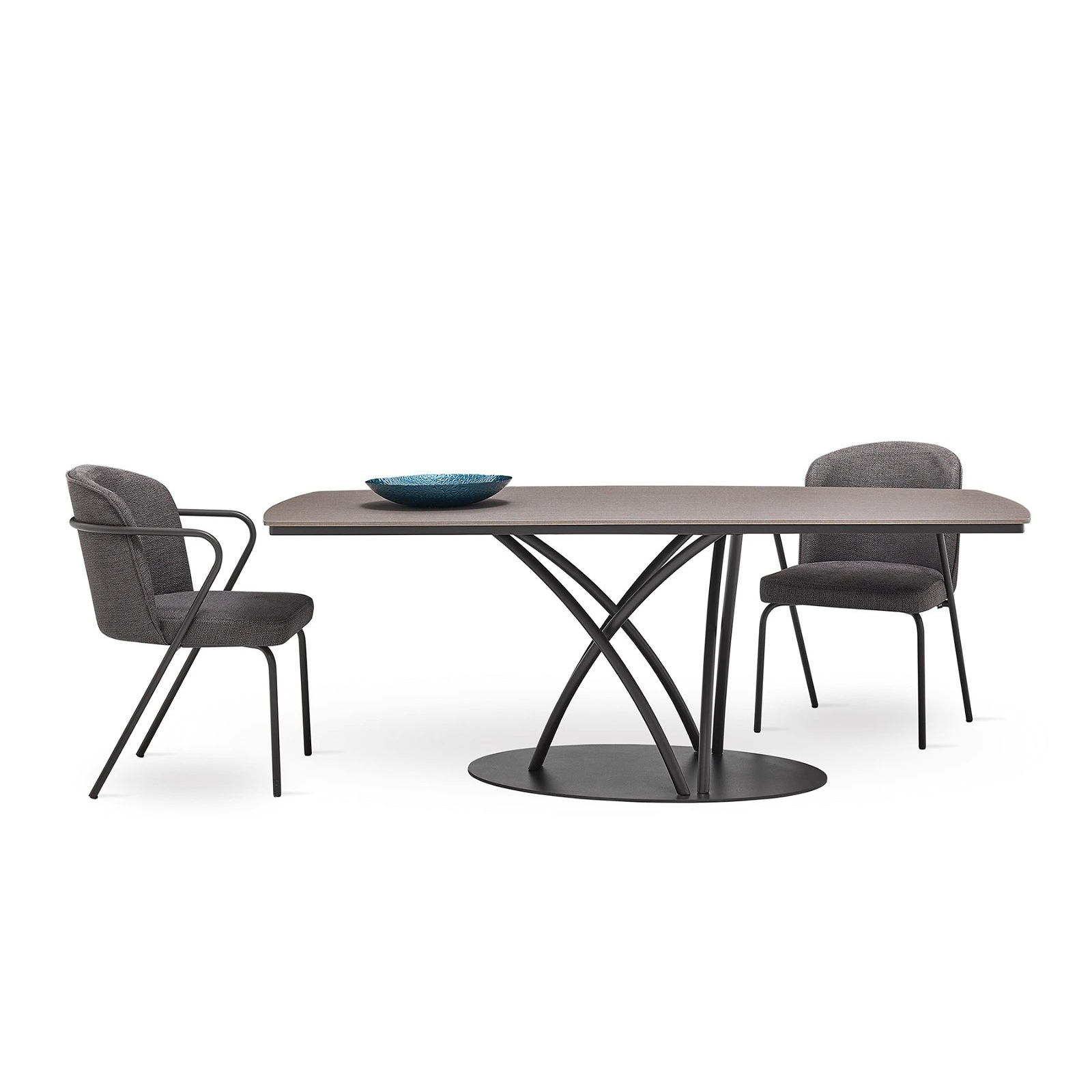 Стол обеденный Enza Home Berta, ножки-металл, размер 205х103х77 см55555000002399 Стол обеденный Enza Home Berta, ножки-металл, размер 205х103х77 см55555000002399