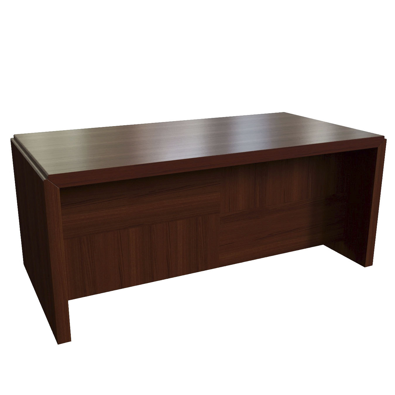 Стол письменный Multi Office Sorbonne walnut, размер 180x90x76 см, цвет: тёмный орех (24100)24100