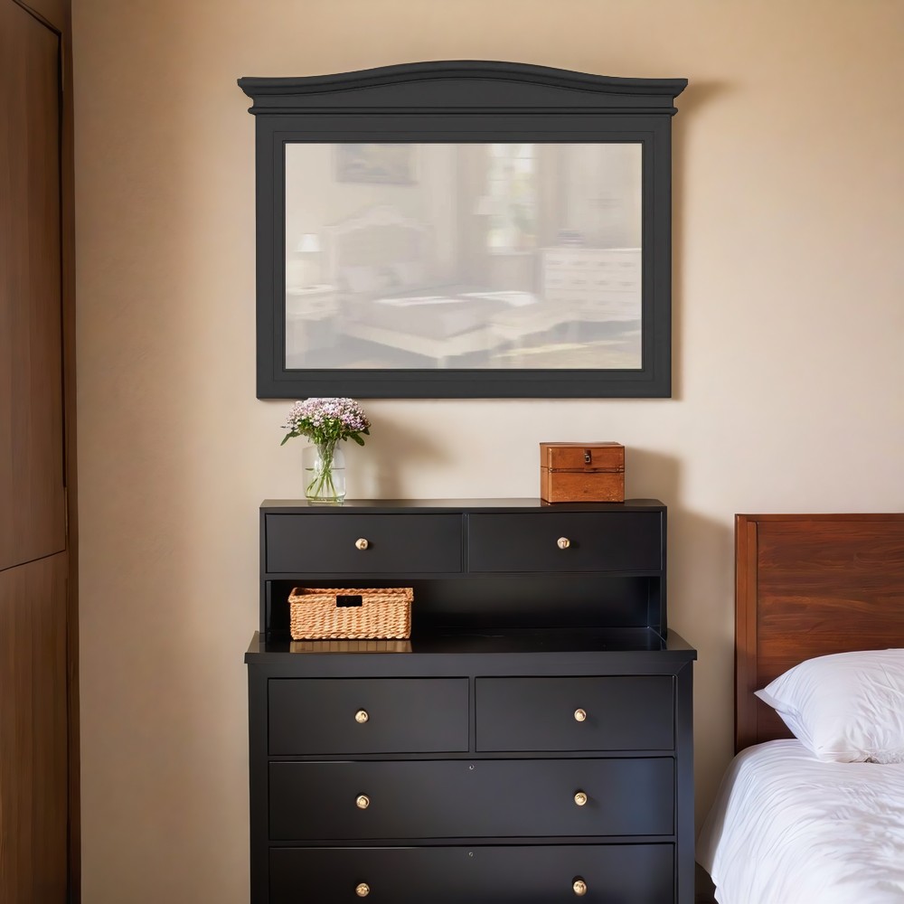 Зеркало Aletan Majessa, 108x5x79 см, цвет: чёрный (М104BL)М104BL Зеркало Aletan Majessa, 108x5x79 см, цвет: чёрный (М104BL)М104BL