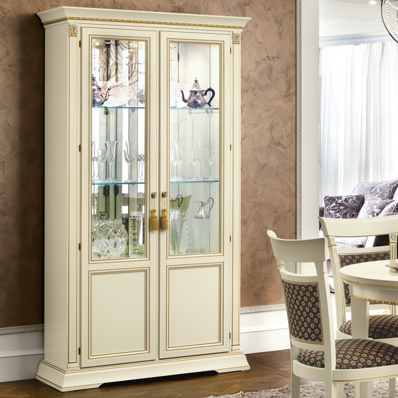 Витрина Camelgroup Treviso Frassino, 2-х дверная со стеклянными полками, 112x45x210 см (134VT2.02FR)134VT2.02FR