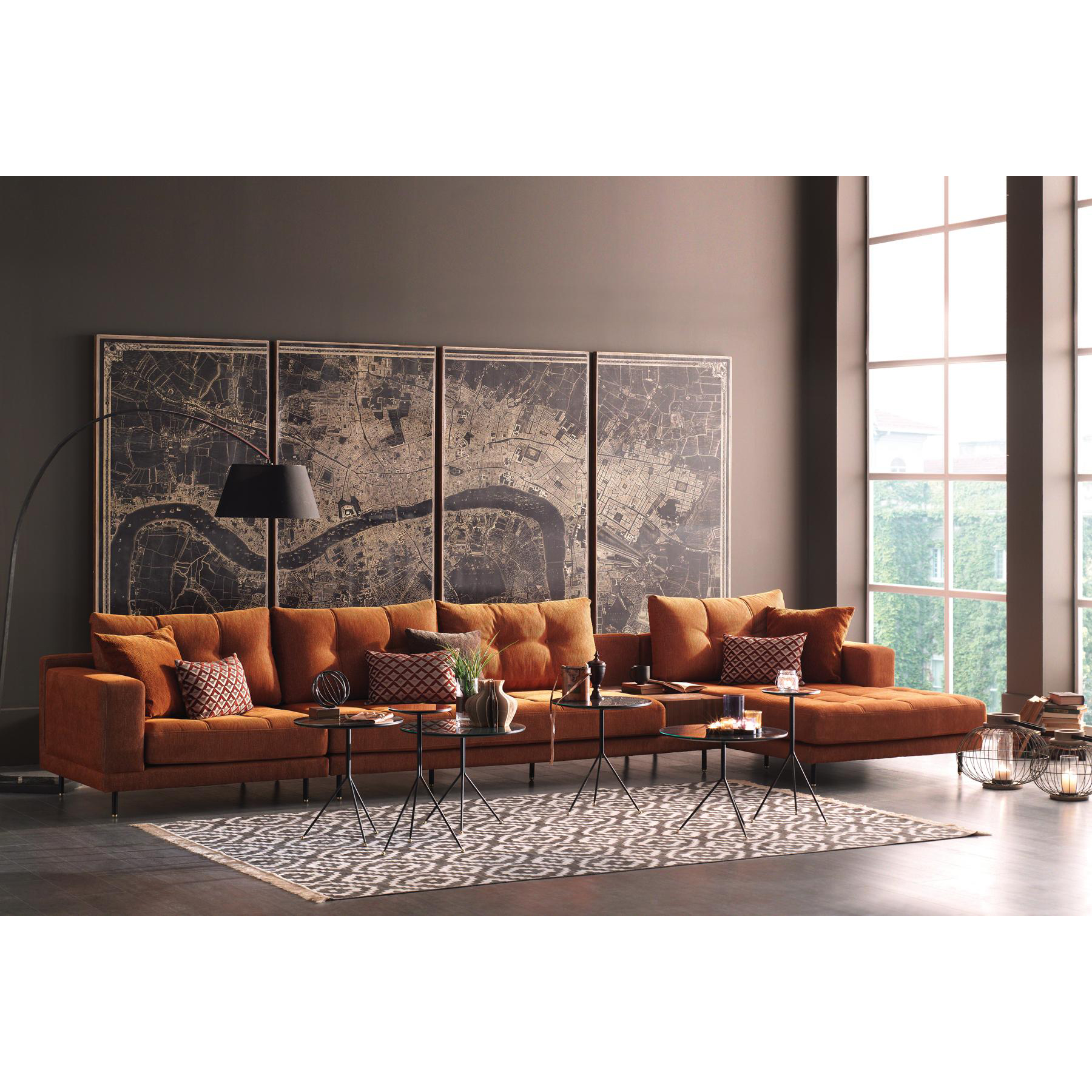 Модуль дивана с подлокотником Enza Arte, одноместный левый, размер 111х98х84 см (остатки) Модуль дивана с подлокотником Enza Arte, одноместный левый, размер 111х98х84 см (остатки)