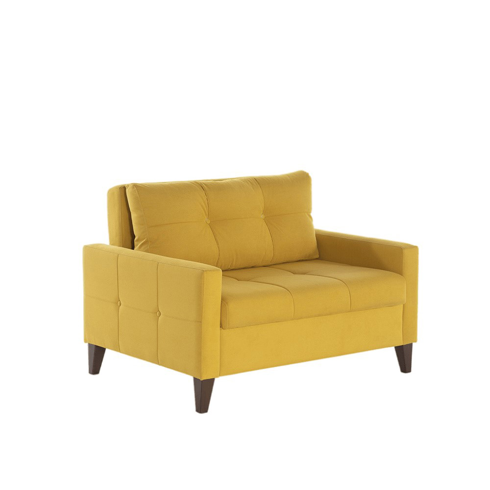 Кресло-кровать Bellona Sandro, желтый тк 202237, размер 120х90х83 см (SAND-04)SAND-04