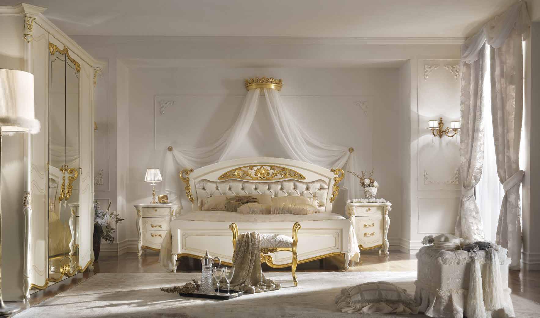Кровать Casa+39 La Fenice laccato, двуспальная, изголовье-ткань, 160x200 см (1304)1304