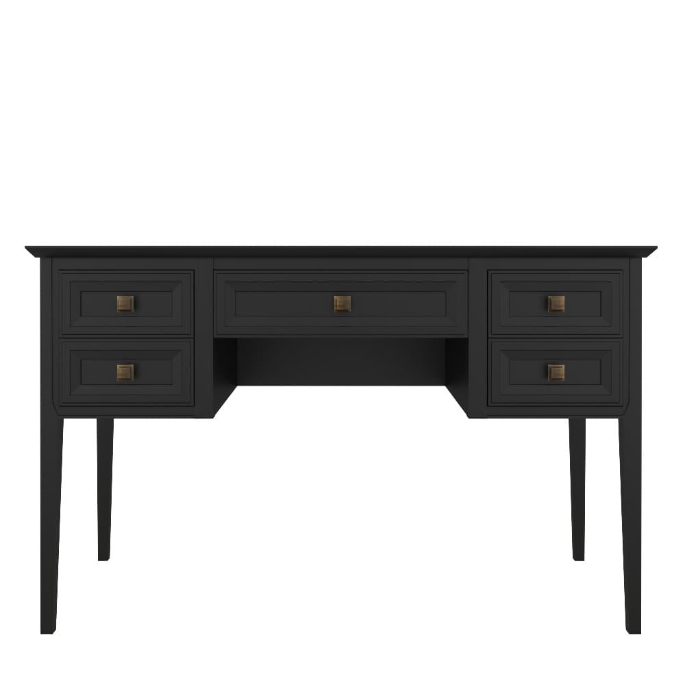 Стол туалетный Tesoro Black, узкий, 138х45х80 см, цвет: черный (T704BL)T704BL