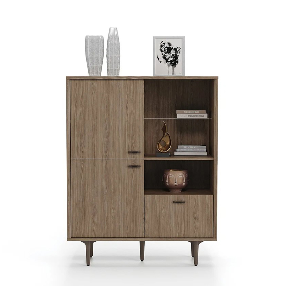 Шкаф книжный Enza Home Paloma, размер 110х48х140 см55555000003244 Шкаф книжный Enza Home Paloma, размер 110х48х140 см55555000003244