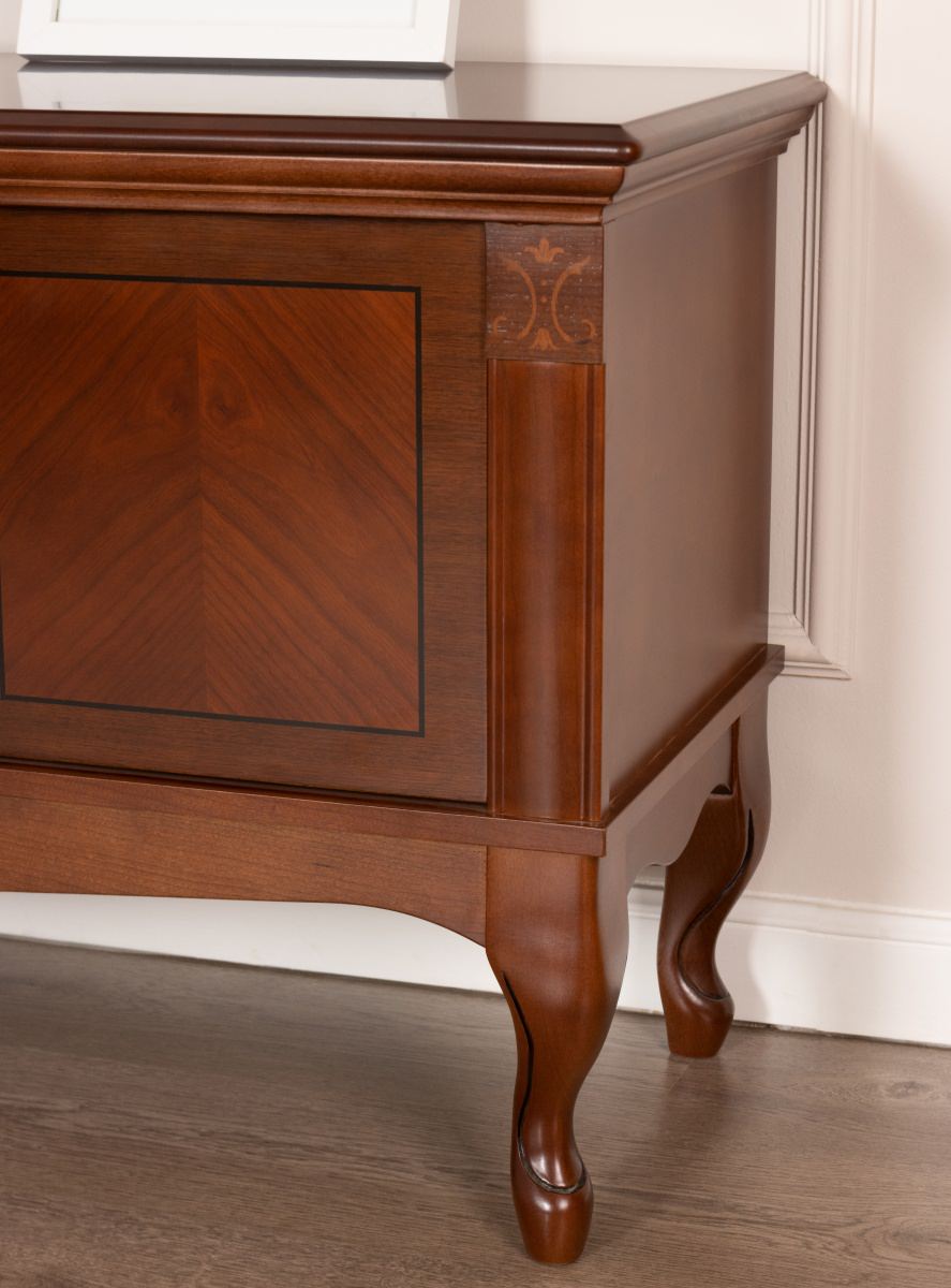 Тумба ТВ Panamar Classico, цвет: орех/черешня, 150х45х61 см (861.150.P)861.150.P Тумба ТВ Panamar Classico, цвет: орех/черешня, 150х45х61 см (861.150.P)861.150.P