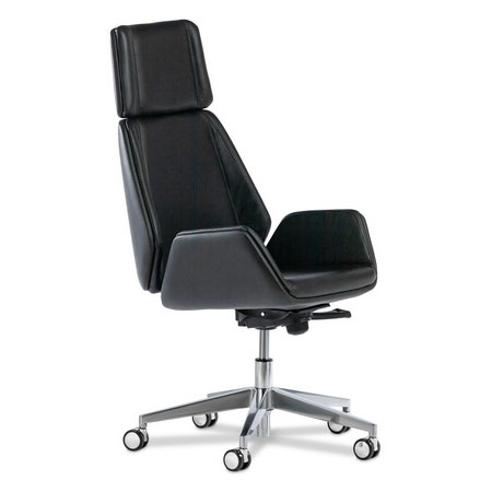 Кресло Multi-Office Siena A chrome , цвет: черныйSiena  Кресло Multi-Office Siena A chrome , цвет: черныйSiena