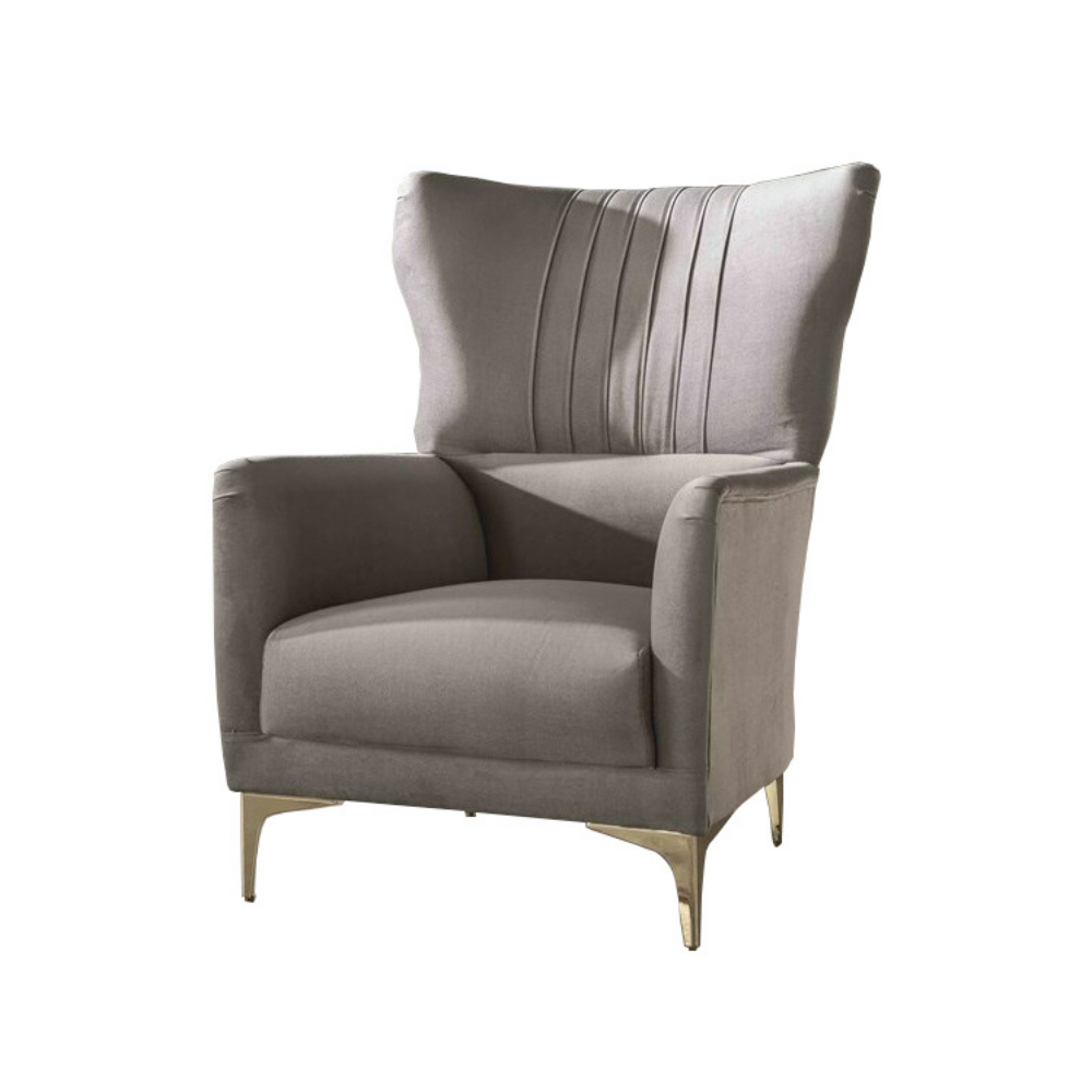 Кресло Bellona Carlino, цвет: тёмно-серый, размер 76x90x95 см (CARL-04)CARL-04