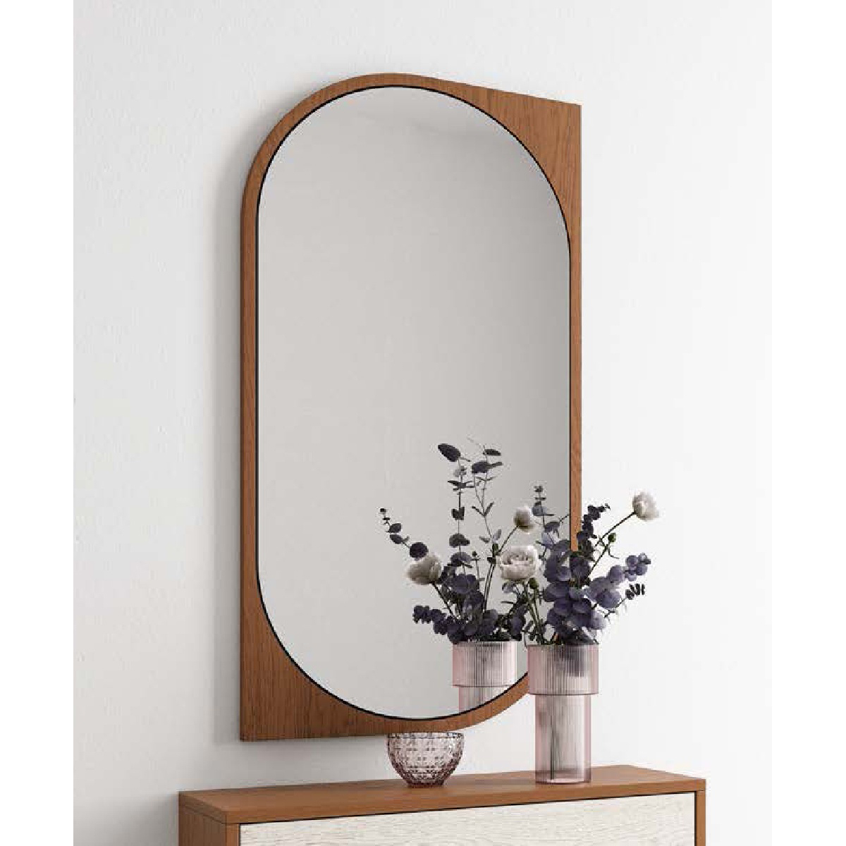 Зеркало с рамой Disemobel Kendra, цвет Caramelo, размер 60x2x110 см (4009)4009