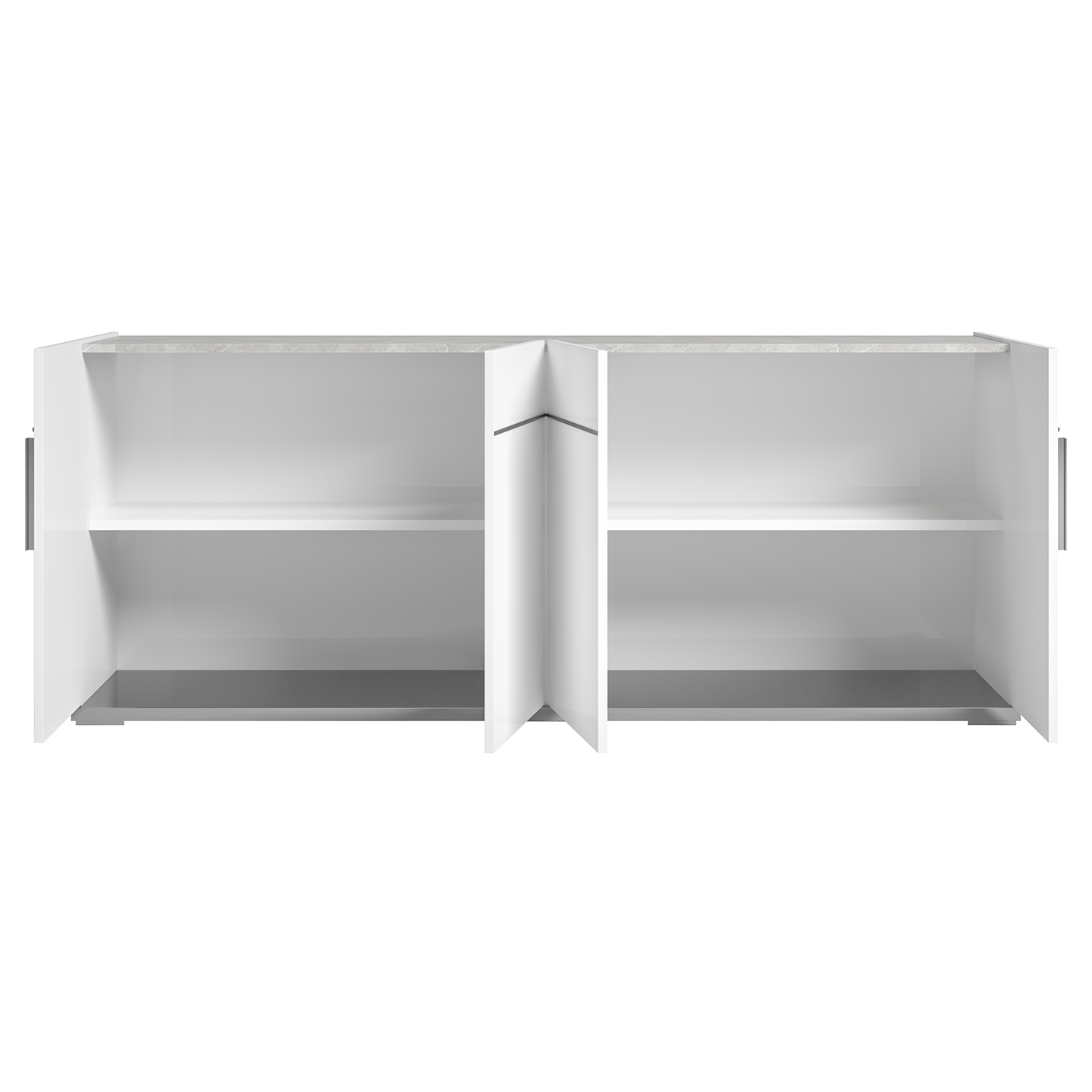 Комод-прилавок Status Mara, четырёхдверный, с ручками, цвет белый, 195x50x79 см (MADWHB401М)MADWHB401M Комод-прилавок Status Mara, четырёхдверный, с ручками, цвет белый, 195x50x79 см (MADWHB401М)MADWHB401M