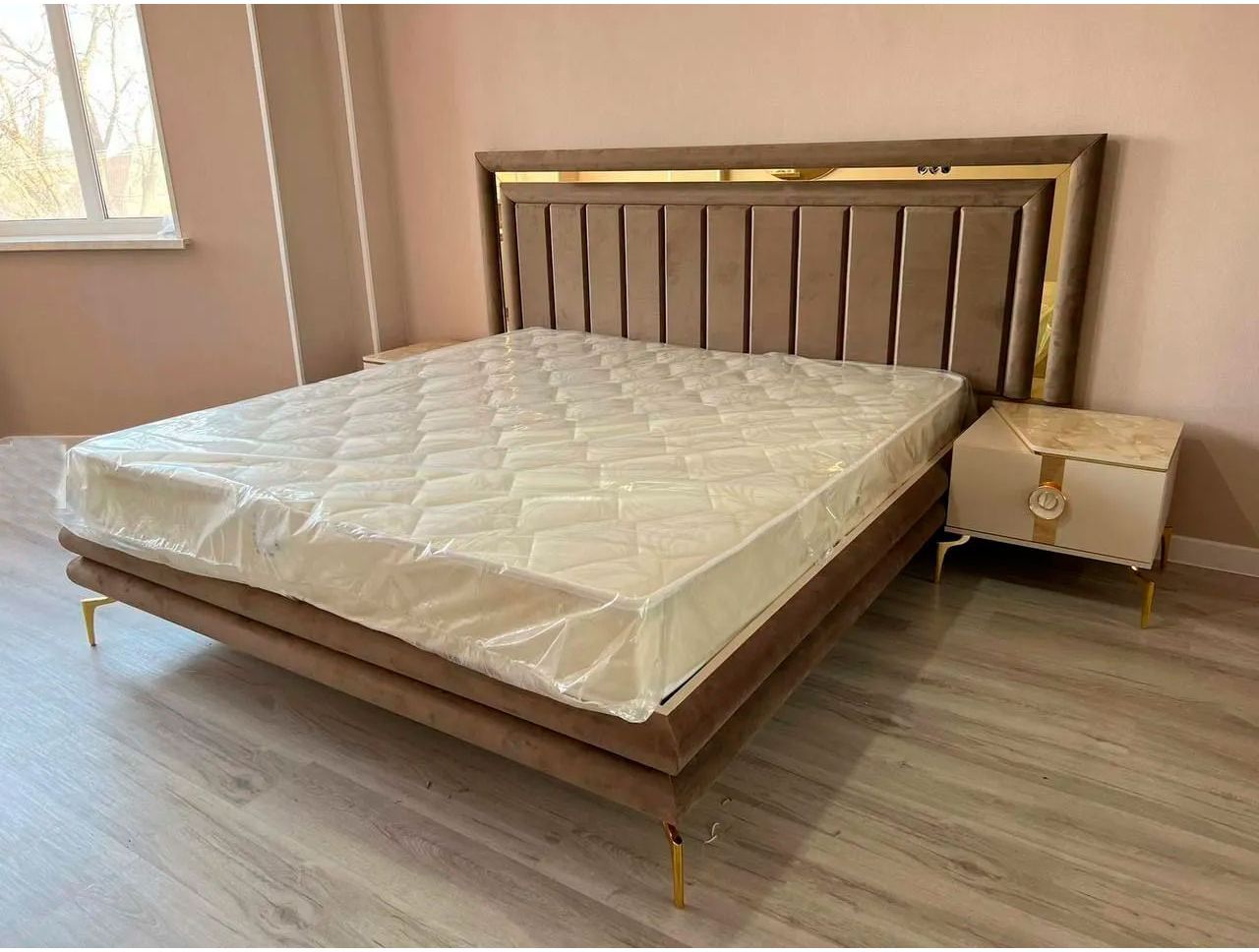 Кровать Арида Грация, 180х200 см, цвет серый, 221х210х129 см Кровать Арида Грация, 180х200 см, цвет серый, 221х210х129 см