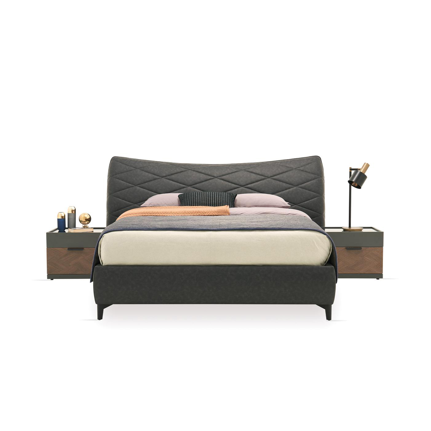 Кровать Enza Home Dorian, двуспальная, с подъемным механизмом, 160х200 см