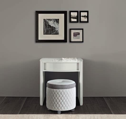 Стол туалетный A Dama Bianca, цвет: белый лак, 85x48x83 см (140TOI.03BI)140TOI.03BI
