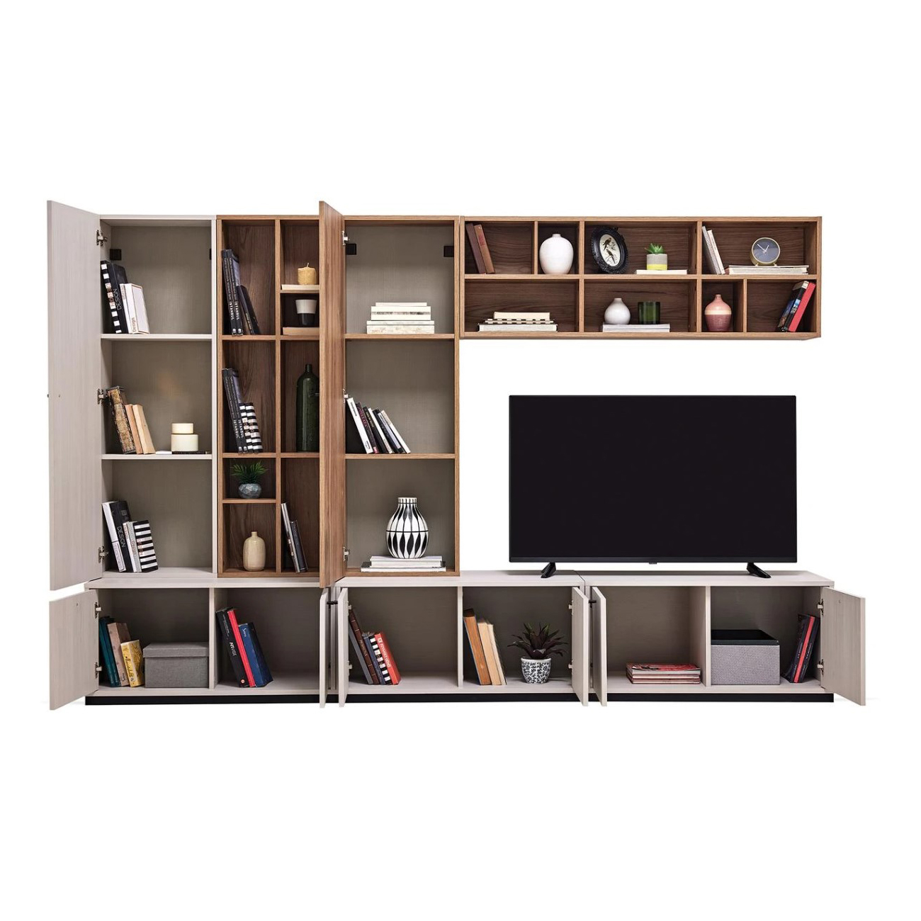 ТВ композиция №3 Enza Home Loreto, размер 281x48x186 см55555000001091+55555000001091+55555000001091+55555000001105+55555000001106+55555000001107+55555000001107 ТВ композиция №3 Enza Home Loreto, размер 281x48x186 см55555000001091+55555000001091+55555000001091+55555000001105+55555000001106+55555000001107+55555000001107