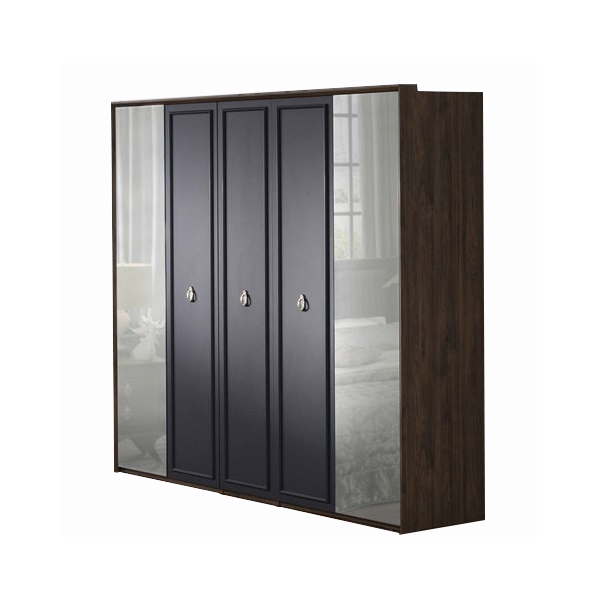 Шкаф платяной Bellona Alegro, 5-ти дверный, размер 229x62x219 см (ALEG-33)ALEG-33