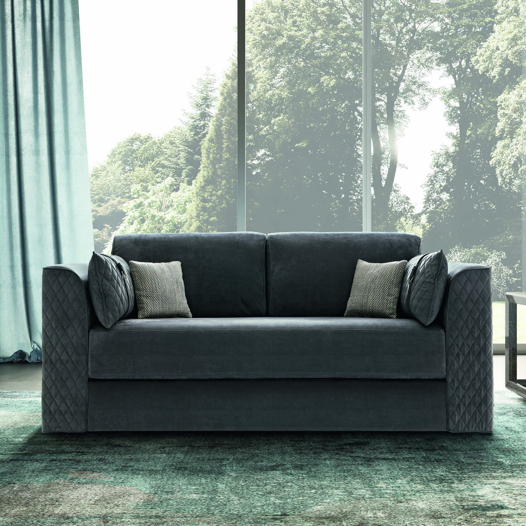 Диван-кровать 3-х местный MOOD Camelgroup MIDI, экокожа Nabuk 11 Liscio/Rombi кат.C, размер 200x97x86 см Диван-кровать 3-х местный MOOD Camelgroup MIDI, экокожа Nabuk 11 Liscio/Rombi кат.C, размер 200x97x86 см