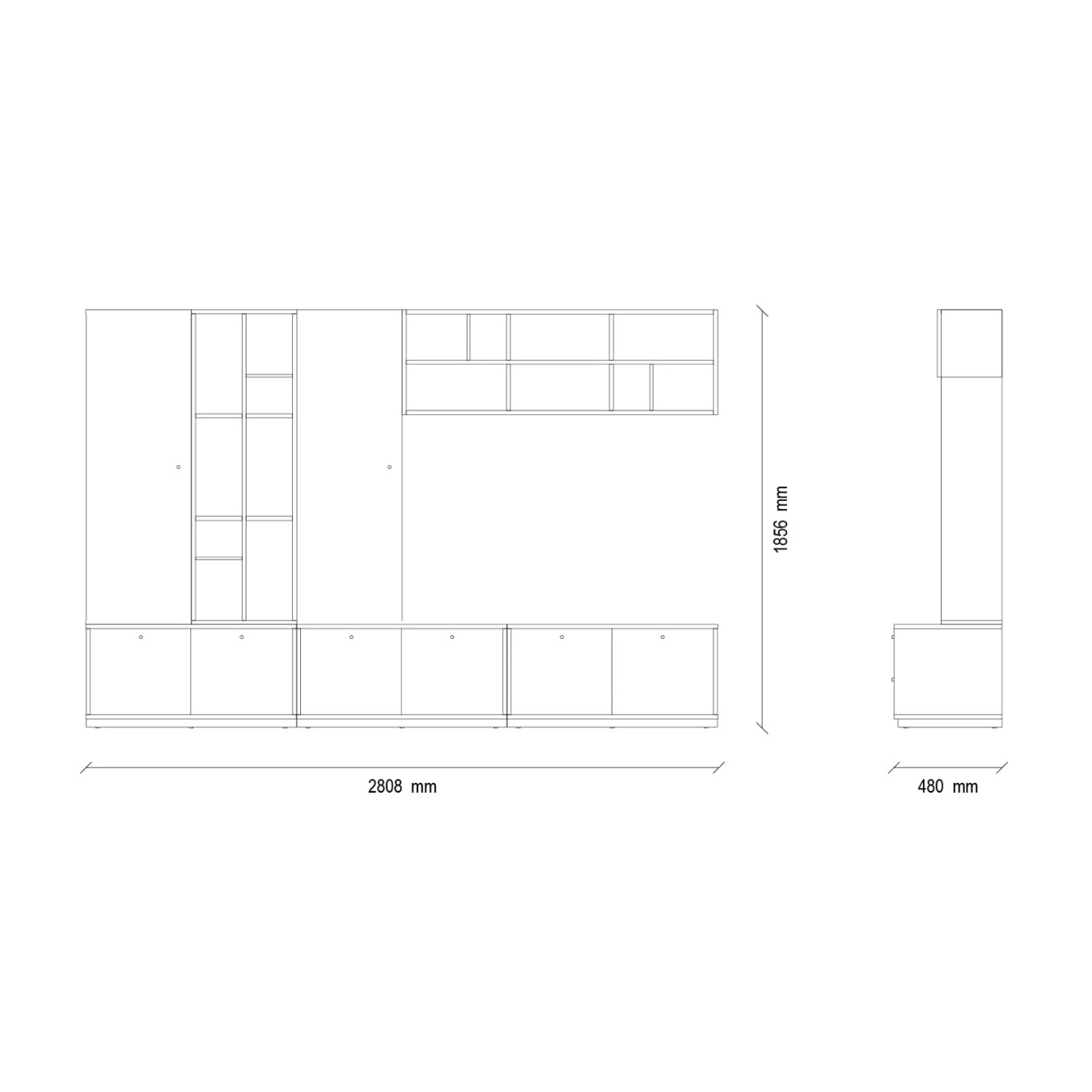 ТВ композиция №3 Enza Home Loreto, размер 281x48x186 см55555000001091+55555000001091+55555000001091+55555000001105+55555000001106+55555000001107+55555000001107 ТВ композиция №3 Enza Home Loreto, размер 281x48x186 см55555000001091+55555000001091+55555000001091+55555000001105+55555000001106+55555000001107+55555000001107