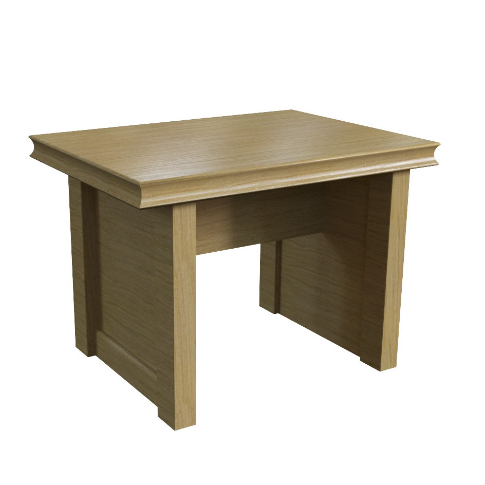 Брифинг - приставка Multi-Office Lion white, размер 160x80x76 см , цвет: дуб светлый25700