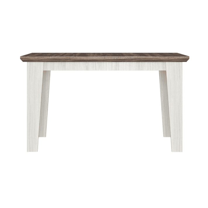 Стол обеденный БРВ Марсель (Marselle), цвет ясень снежный/дуб сонома темный, 130/170х80х75 см (STO 130/170)STO 130/170