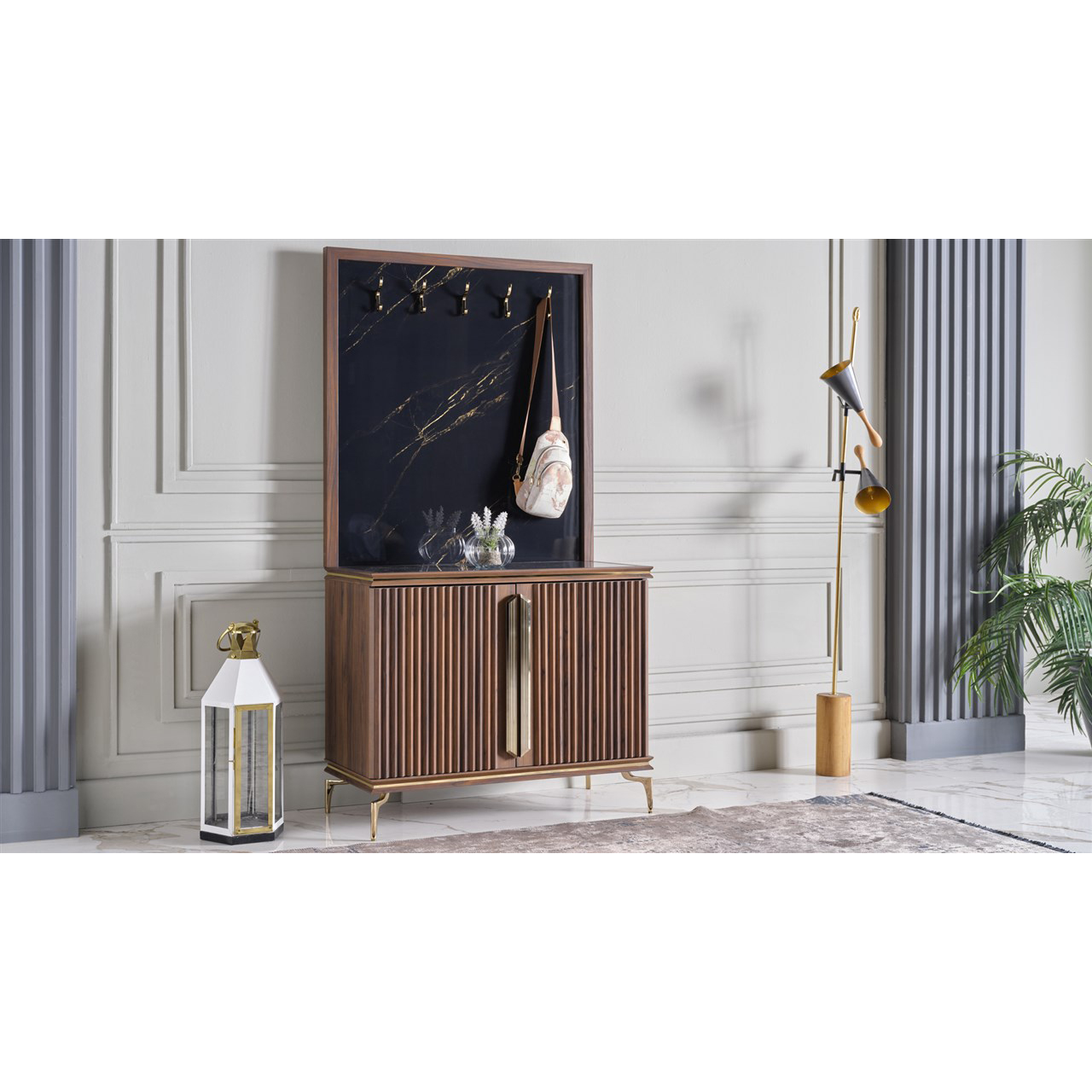 Прихожая Bellona Montego, размер 101x47x190 см (MONT-29)MONT-29 Прихожая Bellona Montego, размер 101x47x190 см (MONT-29)MONT-29