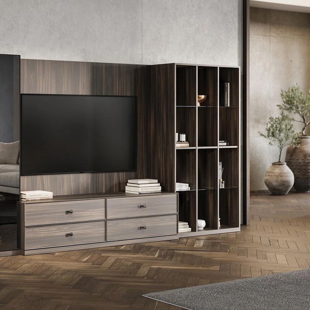Шкаф книжный Enza Home Parma, размер 94х42х181 см55555000002846 Шкаф книжный Enza Home Parma, размер 94х42х181 см55555000002846