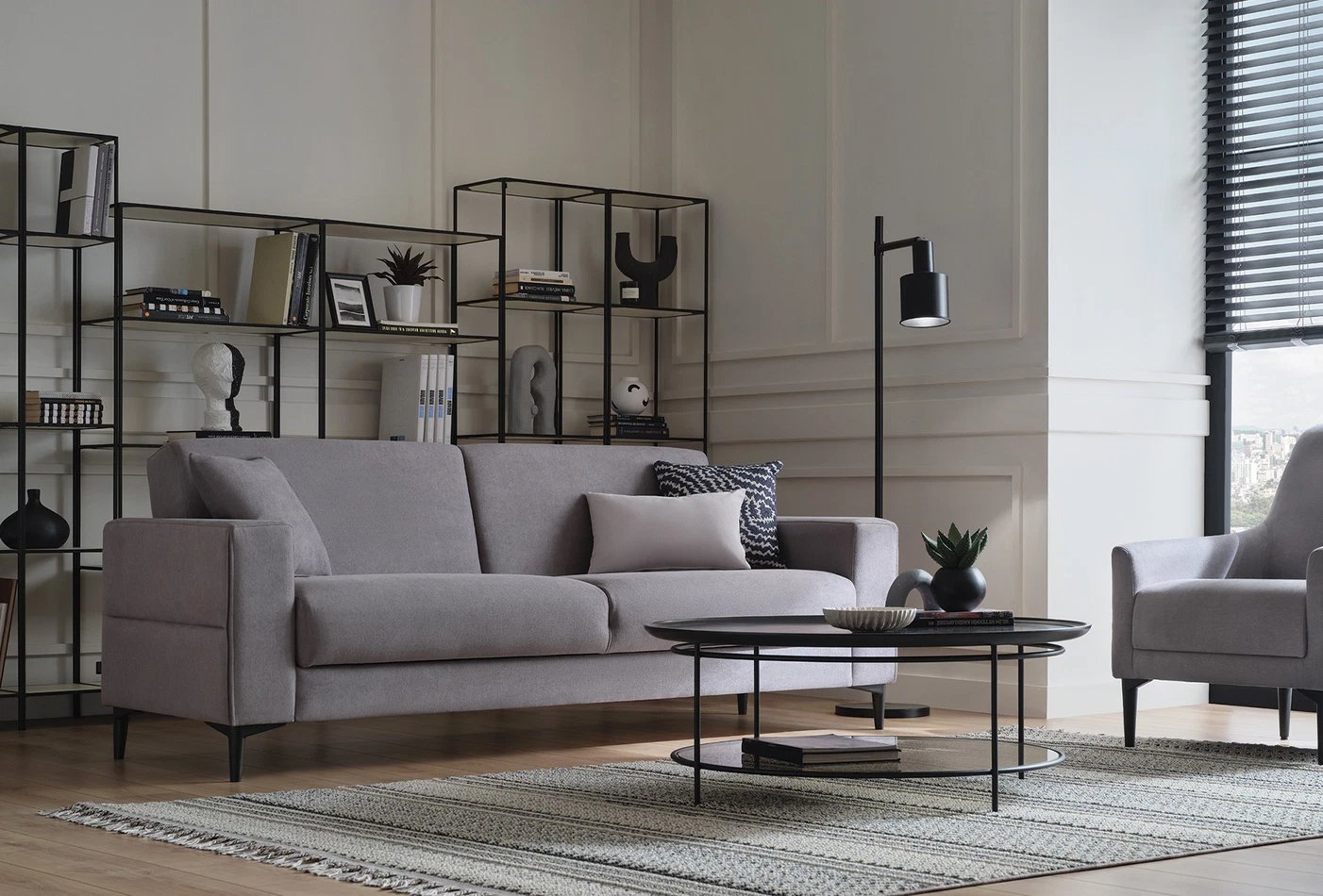 Диван Enza Home Briza, двухместный, размер 168х84х82 см Диван Enza Home Briza, двухместный, размер 168х84х82 см