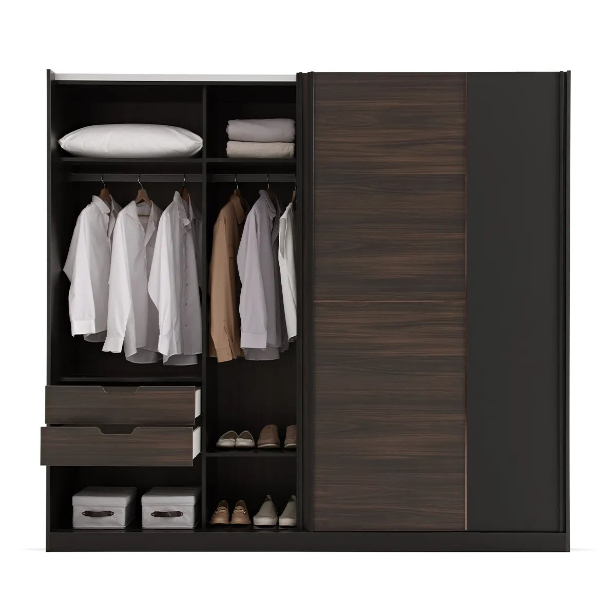 Шкаф-купе Enza Home Parma, размер 240х70х222 см55555000002850 Шкаф-купе Enza Home Parma, размер 240х70х222 см55555000002850