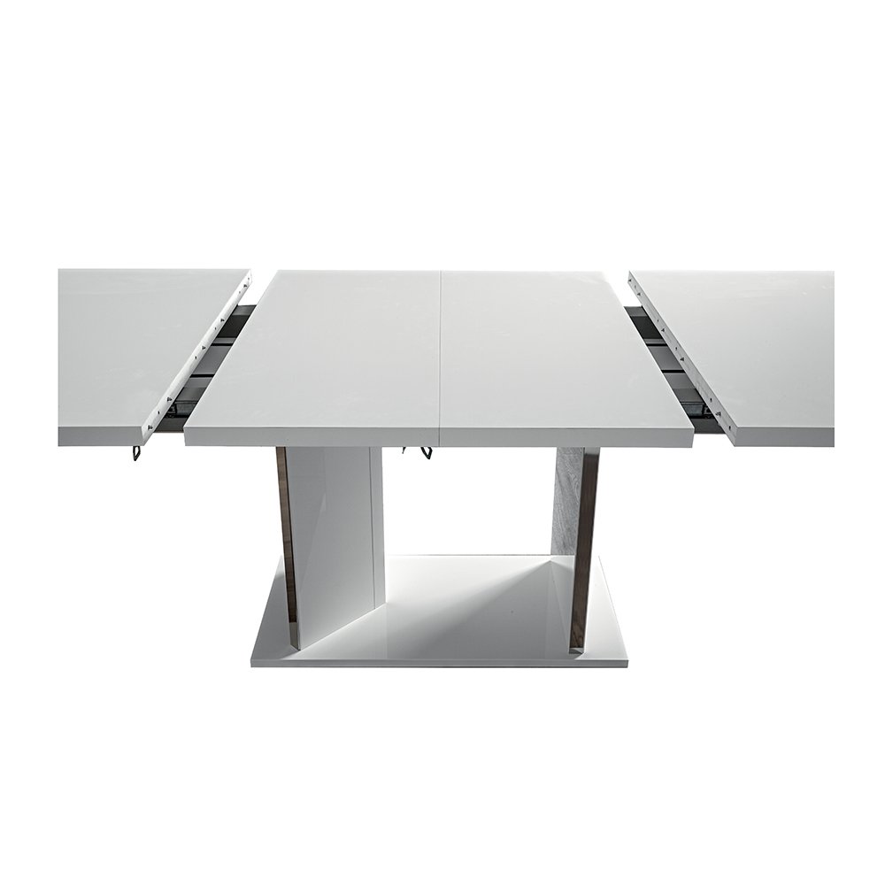 Стол обеденный Status Lisa, раздвижной, цвет белый,180(270)x104x76 см (LIDWHTA03)LIDWHTA03