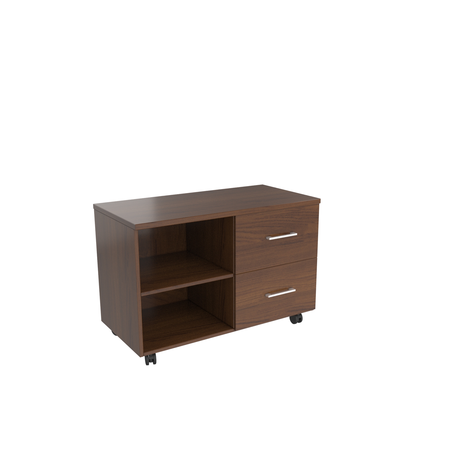 Приставка подкатная Multi-Office Lion opex, размер 100x50x67 см, цвет: тёмный орех25200