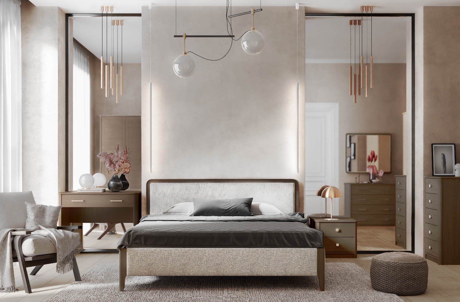 Кровать 120х200 Walson Кэтрин, 139x211x100 см, цвет: бук Кровать 120х200 Walson Кэтрин, 139x211x100 см, цвет: бук