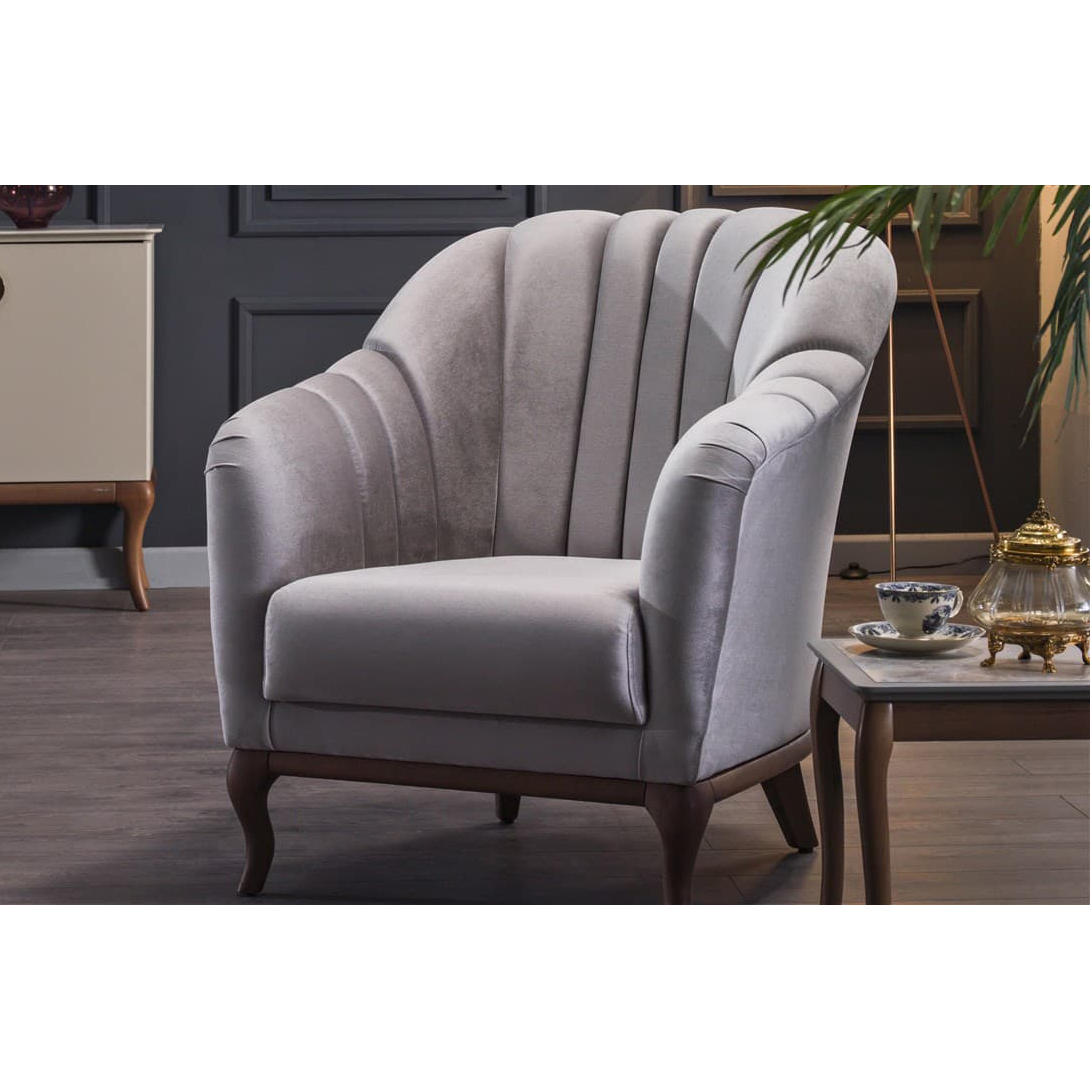 Кресло Bellona Pesaro, цвет серый, размер 85х89х92 см (PESR-04)PESR-04