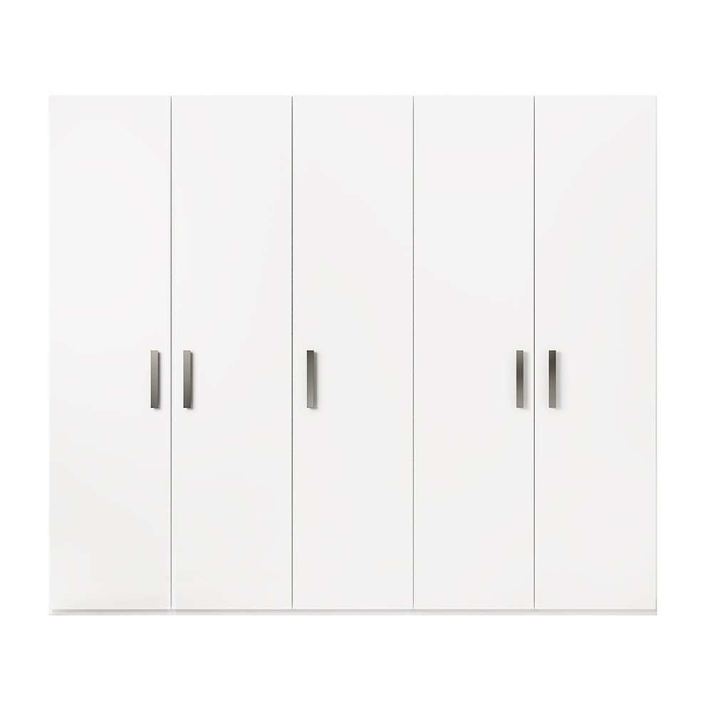 Шкаф Status Mara, пятидверный, цвет белый, 270х60х230 см (MABWHAR05)MABWHAR05