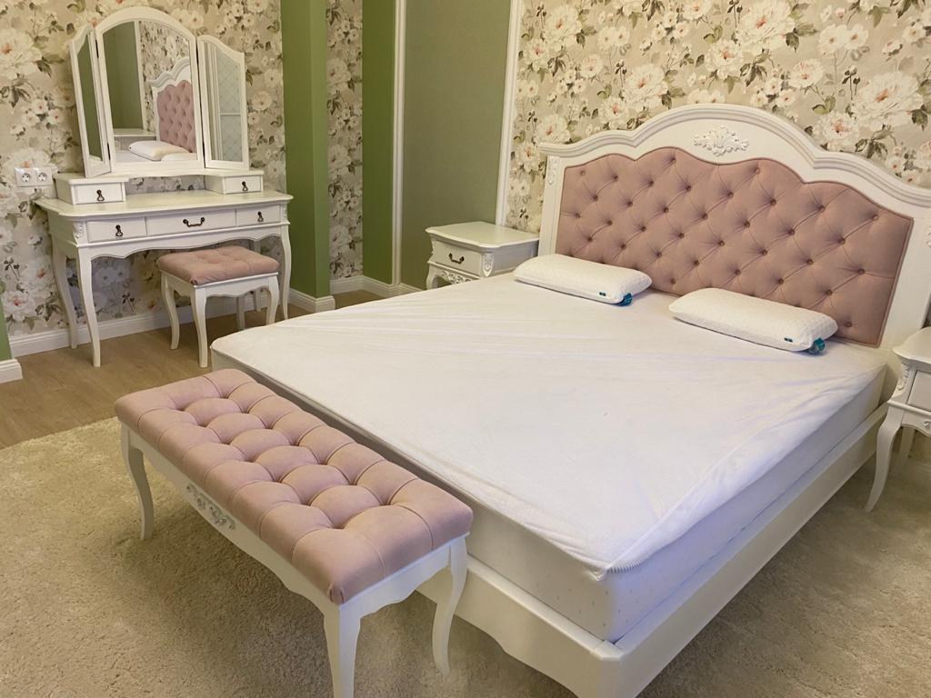 Банкетка Aletan Provence, цвет: синий 111,5х38,5Х52 см (B108IN)B108IN Банкетка Aletan Provence, цвет: синий 111,5х38,5Х52 см (B108IN)B108IN