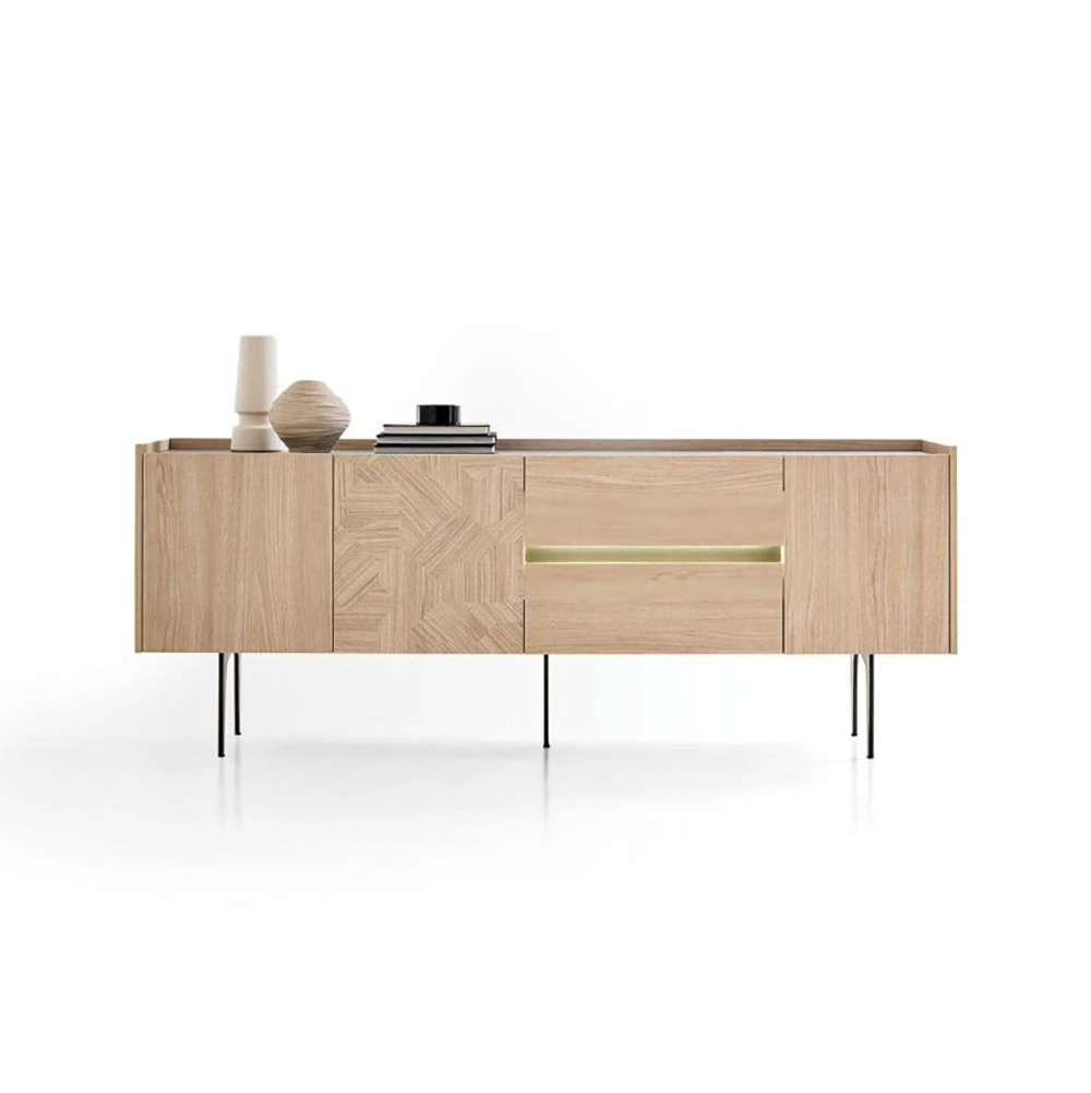 Комод-сервант с деревянной поверхностью Enza Home Terra, размер 209х47х80 см55555000002557 Комод-сервант с деревянной поверхностью Enza Home Terra, размер 209х47х80 см55555000002557